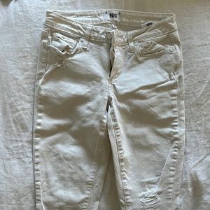 White Paige jeans